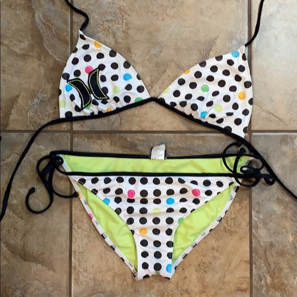 Hurley Other - Hurley Polka-Dot Bikini